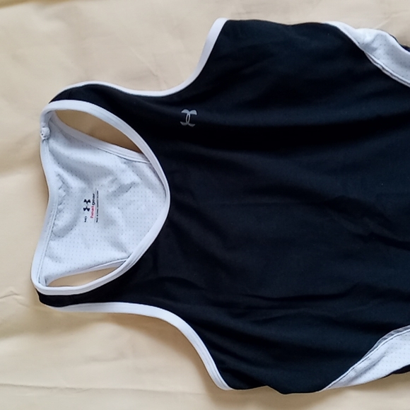 🔥Sale $15.🔥Bundle of 2 Athletic Tank Tops Black and Pink Size Small - Picture 3 of 13